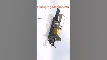 Clamping Mechanism Animation || #shorts