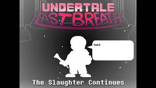 Undertale Last Breath The Slaughter Continues Rhythmatic Türkçe Vocal