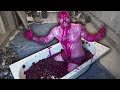 I Took A Bath In BEETROOT And Stained My Entire Body