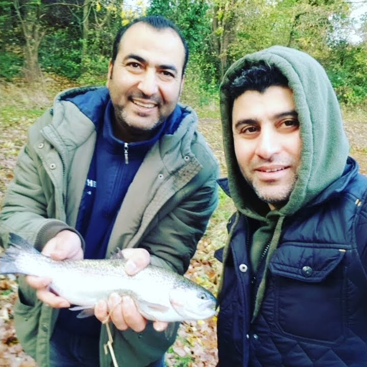 Mit Michael Karlstadt. am Forellen teich YouTube