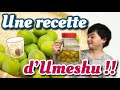 CUISINE JAPONAISE : ALCOOL DE PRUNES  JAPONAISES UMESHU!!
