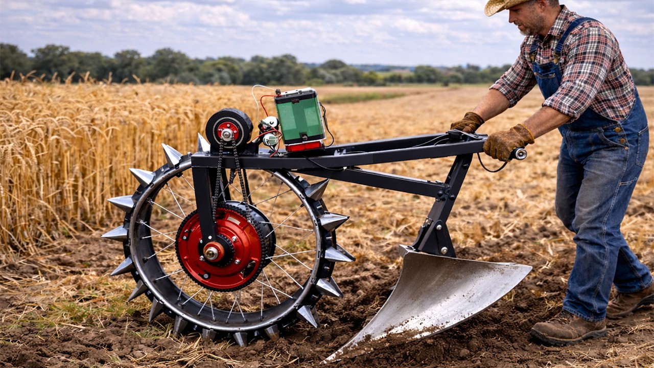 Эта простая идея поразила миллионы фермеров! Превратить старое колесо в инструмент стоимостью