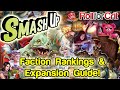 Smash up faction rankings  expansion guide