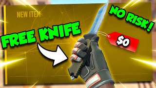 The COMPLETE GUIDE To A FREE KNIFE In 2024! (WITHOUT RISK) screenshot 1