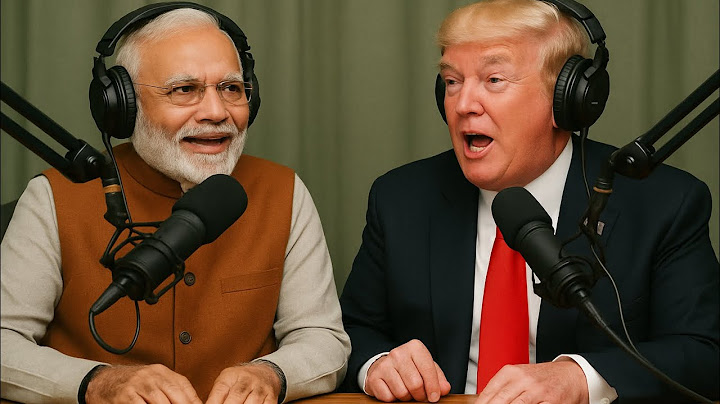 Trump Asks, Modi Roasts — The Crossover We Didn’t Know We Needed! #modi #trump #podcast #viralvideo