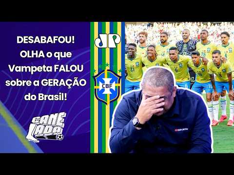 VAMPETA: "VOCÊS PERCEBERAM ISSO??? A SELEÇÃO BRASILEIRA NÃO TEM JOGADORES para..." | FALOU TUDO!