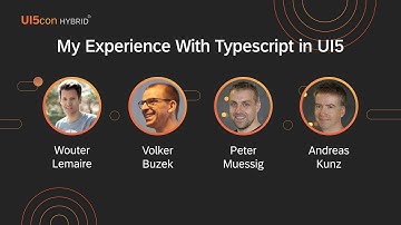 UI5con HYBRID 2022: My experience with TypeScript in UI5