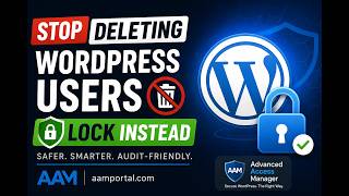 The safest way to suspend WordPress users without deleting them