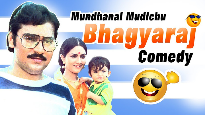 Mundhanai Mudichu Full Movie Comedy Scenes | Bhagyaraj | Urvashi | Thavakkalai | API Tamil Comedy