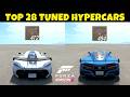 Forza Horizon 6 | TOP 28 TUNED HYPERCARS Top Speed Battle! 🔥 Is Jesko STILL The King of Speed???