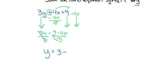 Big Ideas Math 1 - 1.5 Rewriting a Literal Equation