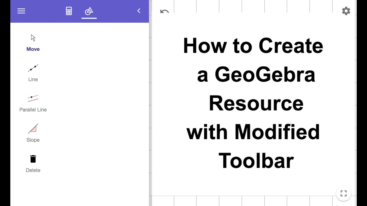 geogebra classic 6 activate toolbar troubleshooting