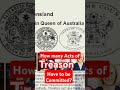 Acts of Treason!