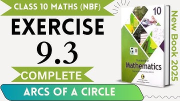 Class 10 Maths Exercise 9.3 New book nbf || 10th math nbf Chapter 9 ex 9.3 ||  Ex 9.3 class 10 nbf