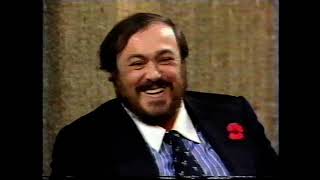 Luciano Pavarotti in an interview with Michael Parkinson