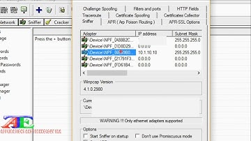 How to Fix 0.0.0.0 IP & MAC Address of External WiFi Card in Cain & Abel in Windows 8 & 10
