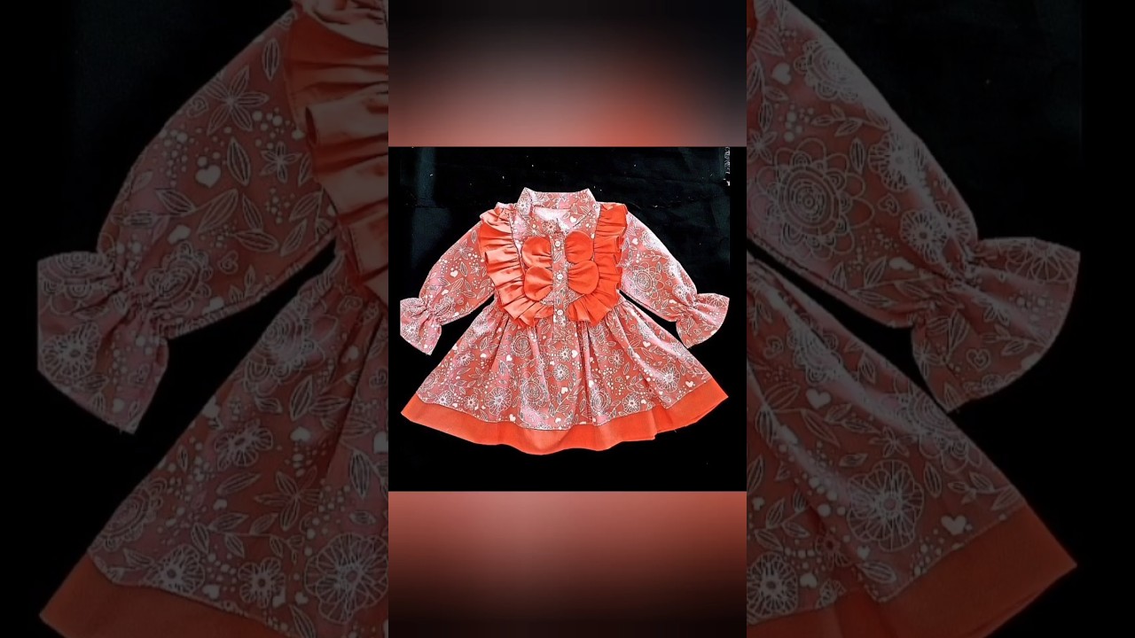 Baby girls lawn dress designs |Baby Girl Dress cutting and stitching 2025/Dress design ideas 2025