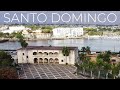 Santo Domingo, Alcazar de Colon, Dominican Republic. Drone view