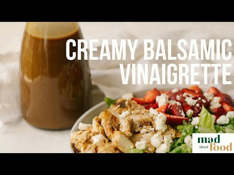 Creamy Balsamic Dressing (Easy, No Blender!) • Salt & Lavender