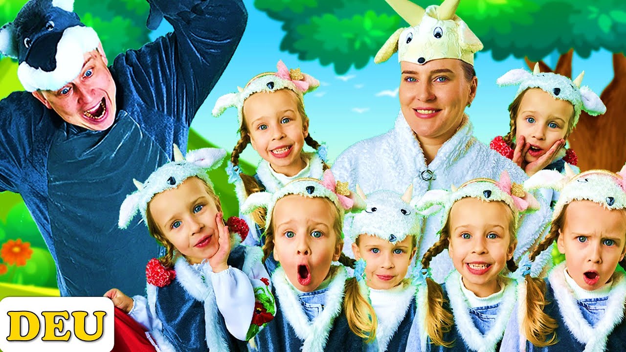 Der Wolf und Die Sieben Geißlein | Märchen für Kinder