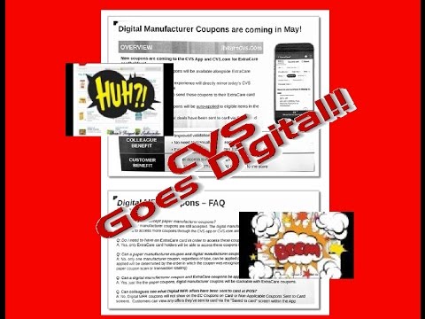 CVS Digital Coupons! What Are They? How Do We Use Them? What Will This Mean To Couponers?!!