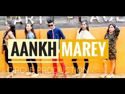 simmba:-aankh-marey-|-ranveer-singh-|-sara-ali-khan-|-choreography-by-vinay-sharma