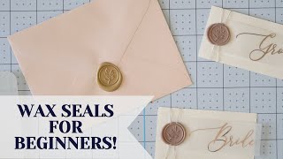 How to make wax seals for beginners