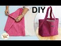 DIY Daily Tote Bag, very easy making