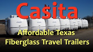 Casita Affordable Fiberglass Travel Trailers of Rice, Texas  4k UHD
