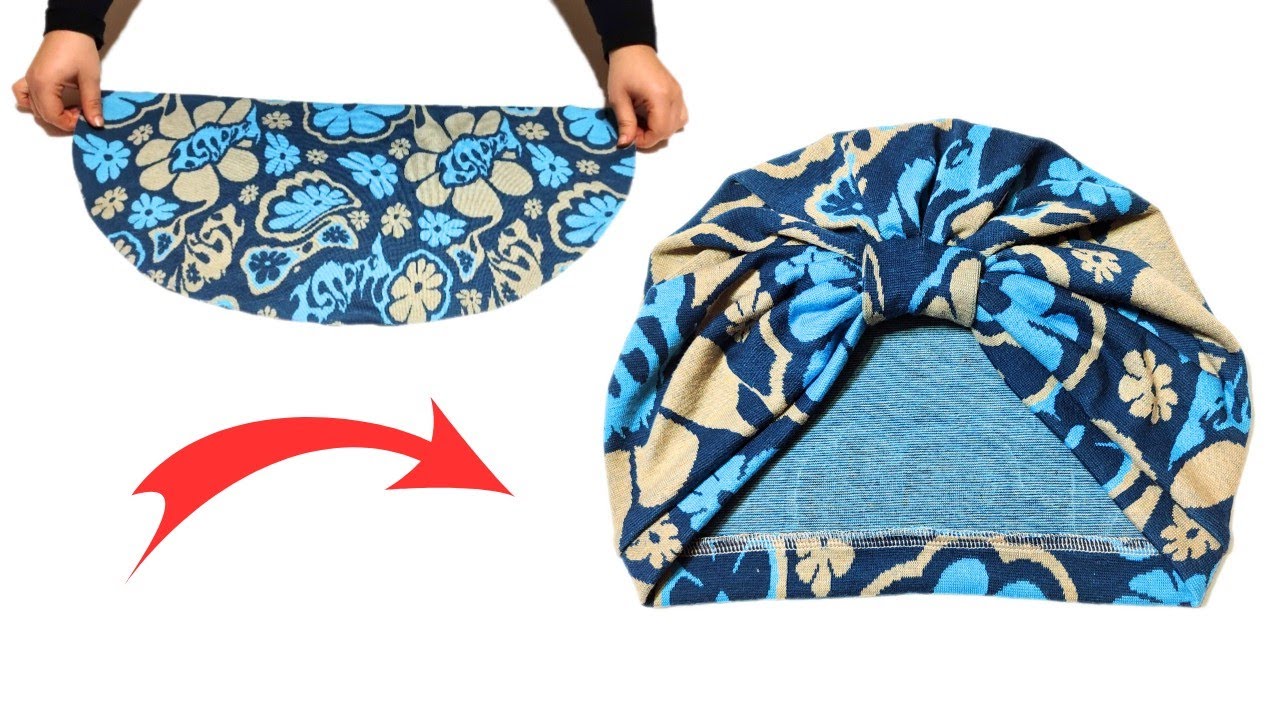 🩵Winter Bonnet Making: Very Easy Even for Sewing Beginners !