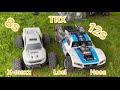 Un losi 5ive 12s des xmaxx 8s et un hoss freemanjplk