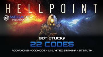 HELLPOINT Cheats: Add Axions, Godmode, Unlimited Stamina, Stealth, ... | Trainer by MegaDev