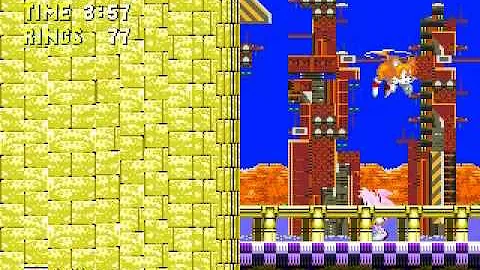 Sonic 3 and Amy Rose (GEN) - Launch Base Zone