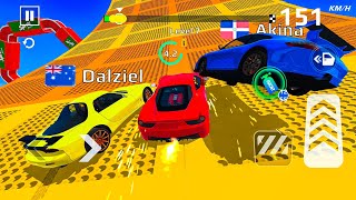 GT Car Stunt 3D: Car Driving - Super Expensive Car Mega Ramp Racing Simulator Gameplay screenshot 2