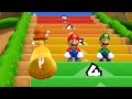 Mario Party 9 - Daisy vs Mario vs Luigi vs Peach (Master COM)| EzMario