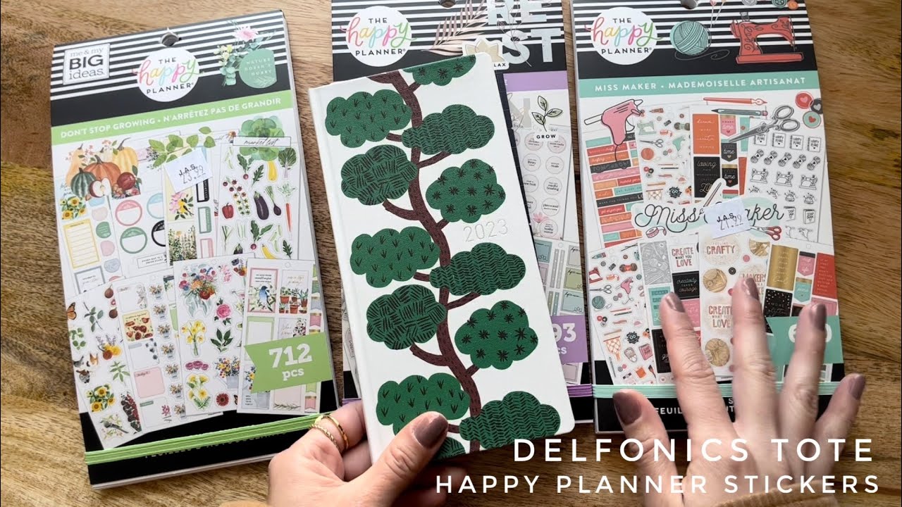 Amazon Haul - Happy Planner Stickers & Medium Delfonics Tote