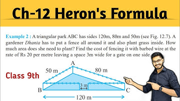 Class 9 Chapter 12 Example 2 - Heron