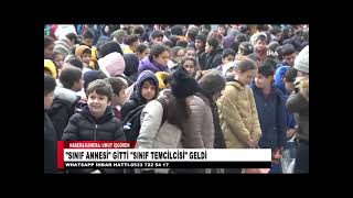 Sinif Annesi̇ Gi̇tti̇ Sinif Temci̇lci̇si̇ Geldi̇