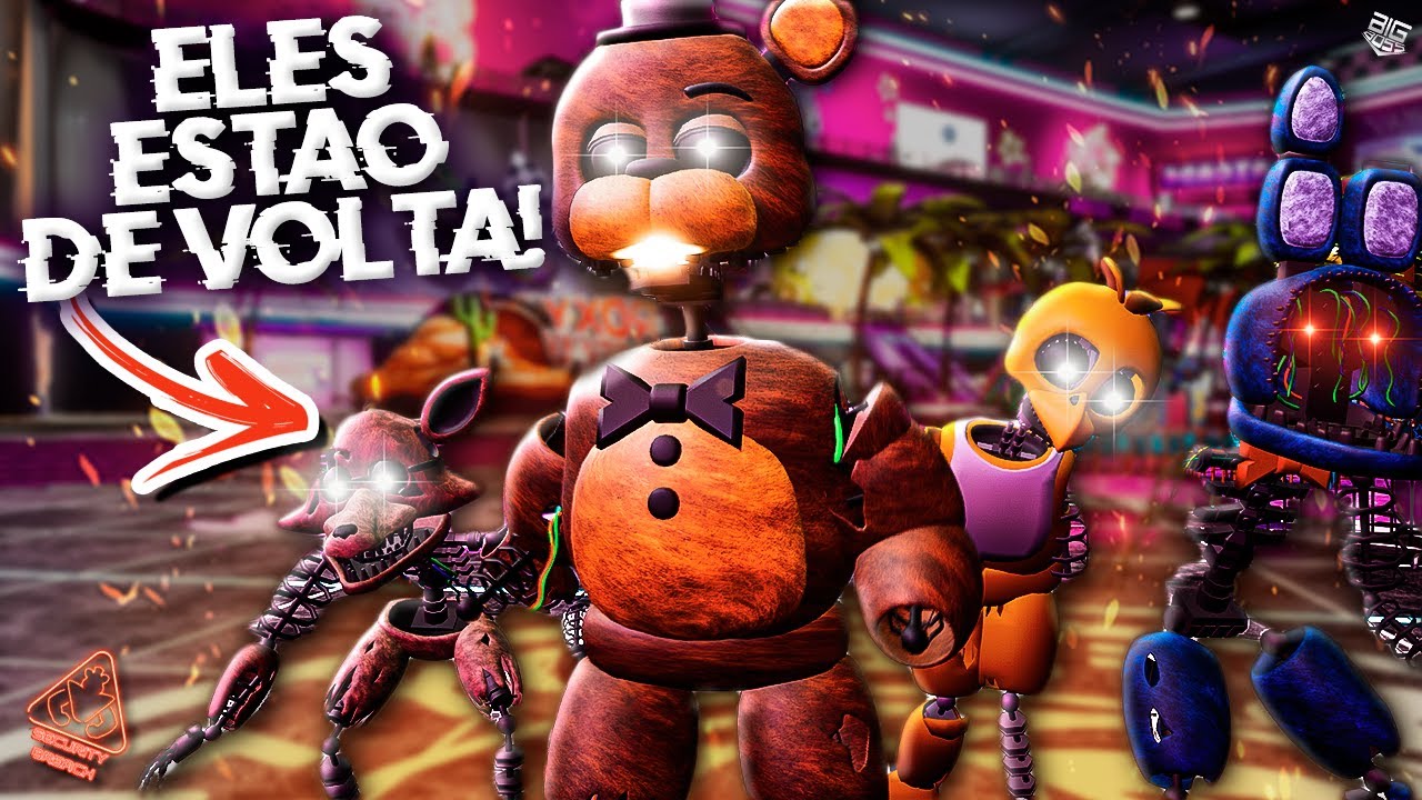 VISITANDO O FIVE NIGHTS AT FREDDY'S 2!!! (A toy Chica voltou como