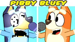 Friday Night Funkin' VS Pibby Bluey | Brotherly Love But Glitched Bluey and Bingo sings it (FNF MOD)