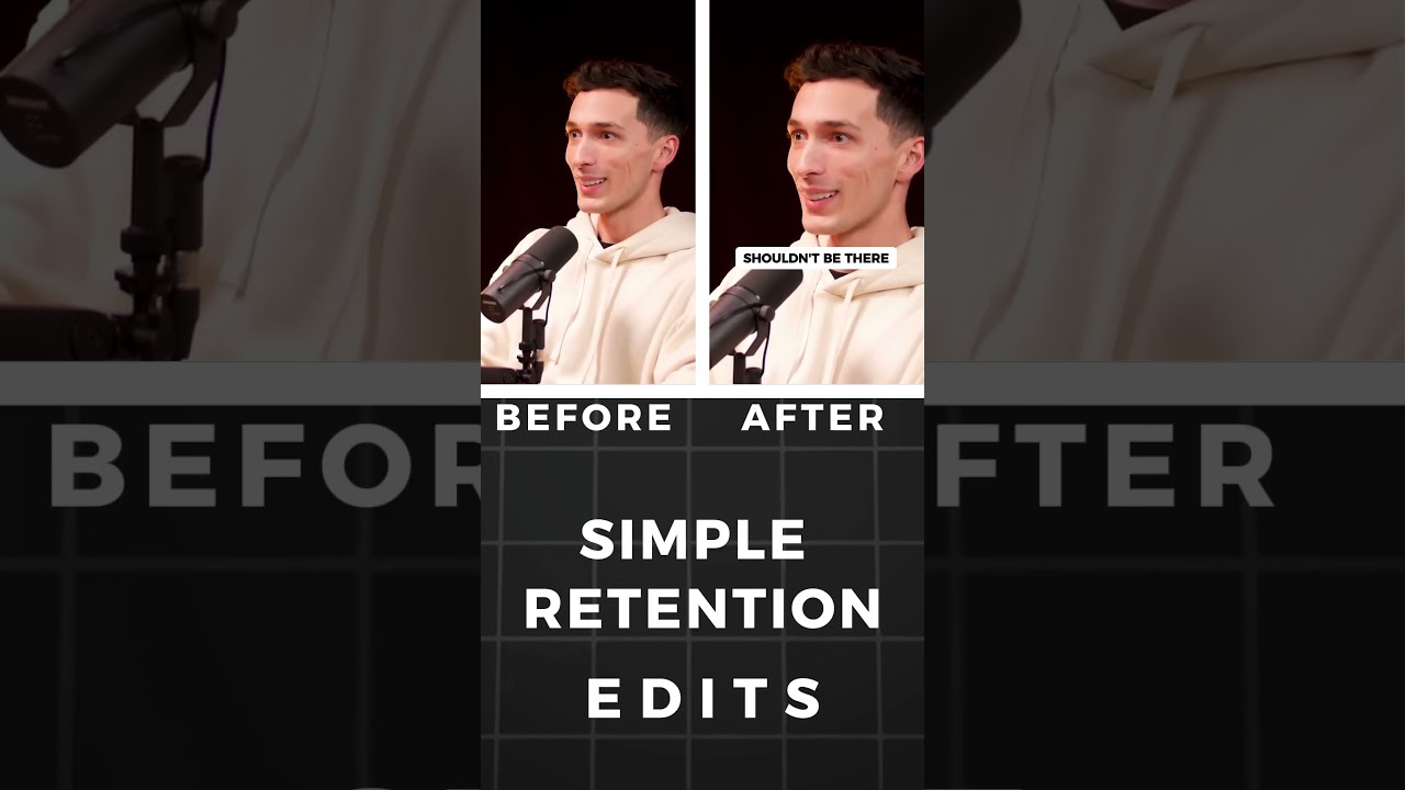 Simple Retention Edit Before & After