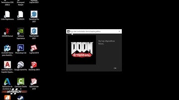 Solucion Error del Controlador de Tarjeta Grafica NO HAY DISPOSITIVOS FISICOS DOOM Eternal