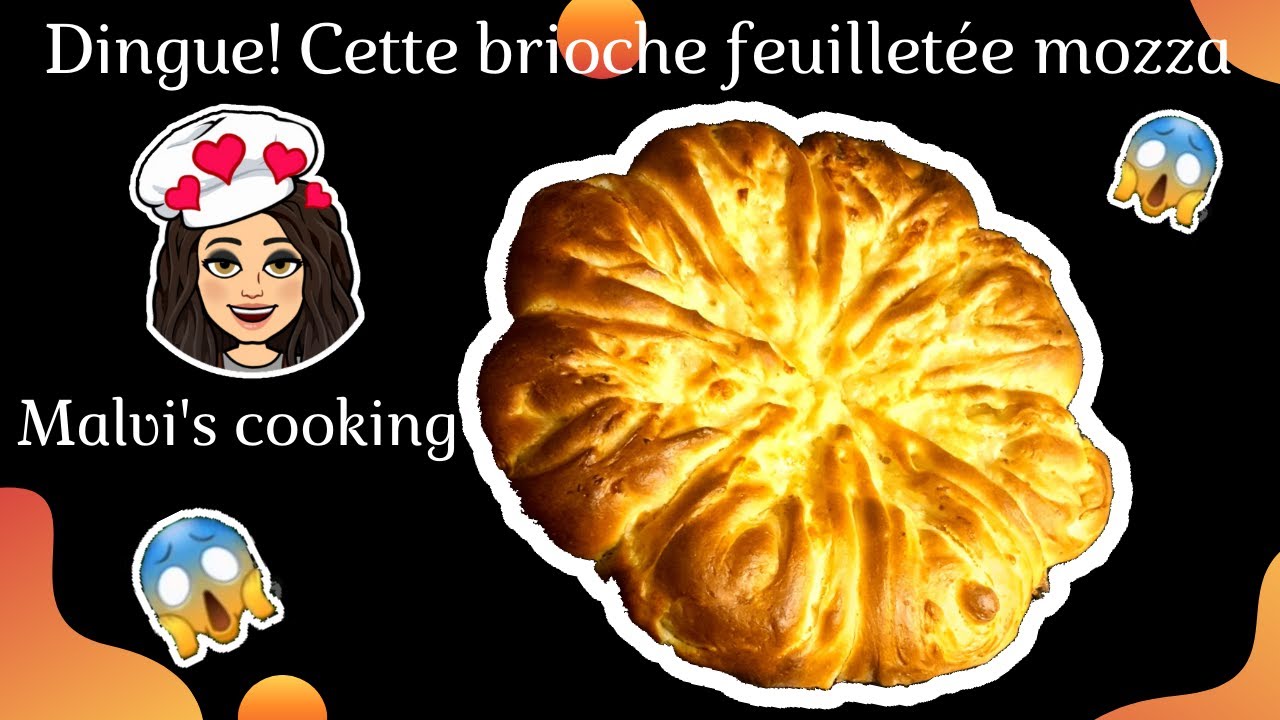 Brioche feuilletée mozza au monsieur cuisine connect