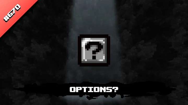 Options? - The Binding of Isaac Repentance Item Showcase