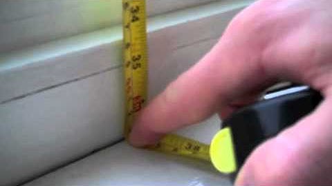 Window Security Solutions Measuring Video