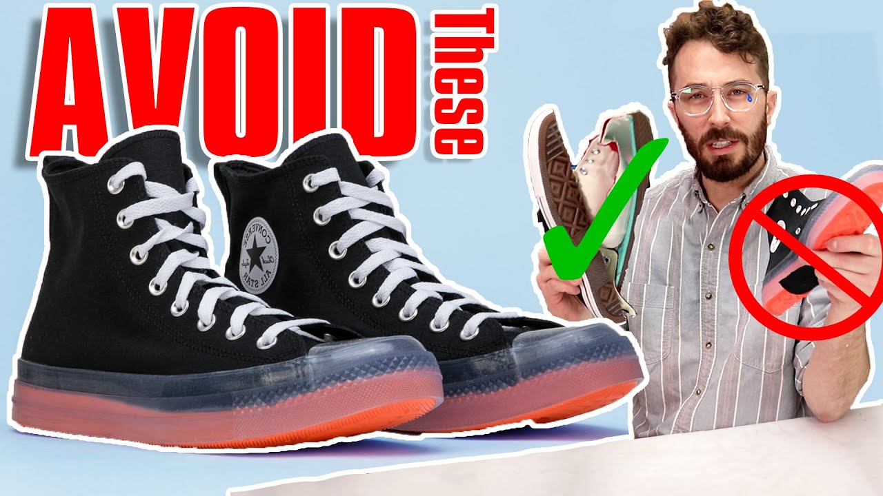 Converse's BIG FLOP - Converse CX Chuck Taylor All Star - YouTube