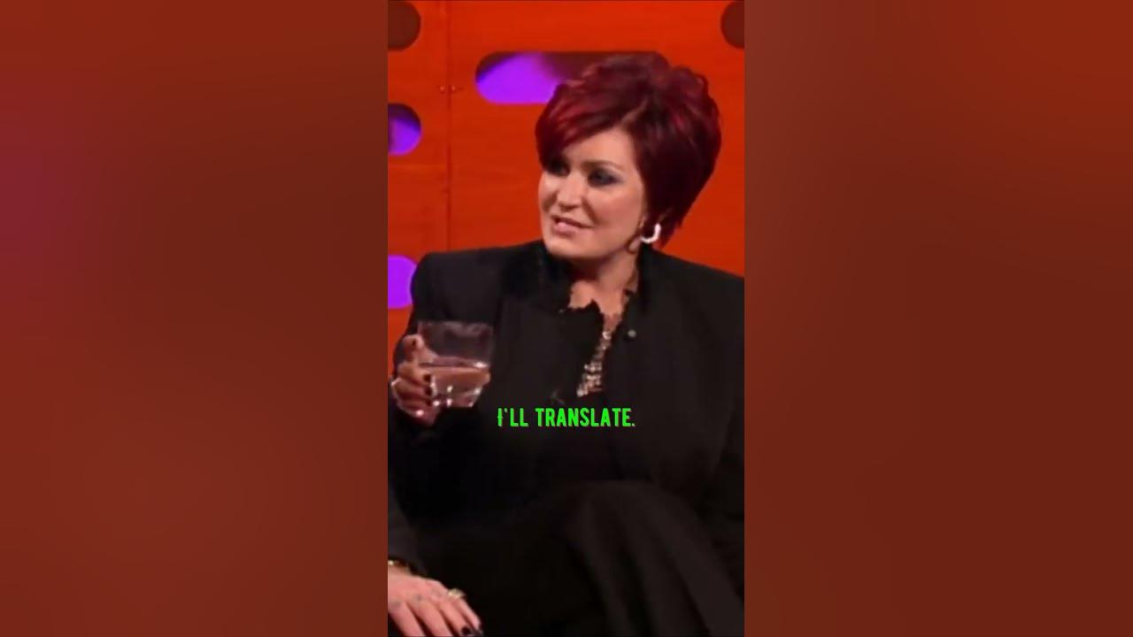 Sharon needs to translate when Ozzy talks #shorts Sharon needs to translate when Ozzy talks #shorts