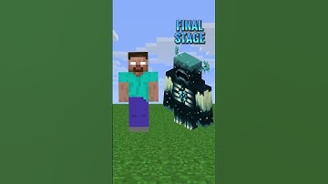 Herobrine VS Warden #HDbattlevideo#minecraft#herobrine#warden#shorts#video#subscribe