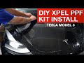 Tesla Model 3 DIY Xpel PPF - Full Frontal (Hood, Bumper, Fenders)