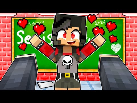 OKULDAKİ SERSERİ KIZ BANA AŞIK OLDU 💕🥰 - Minecraft